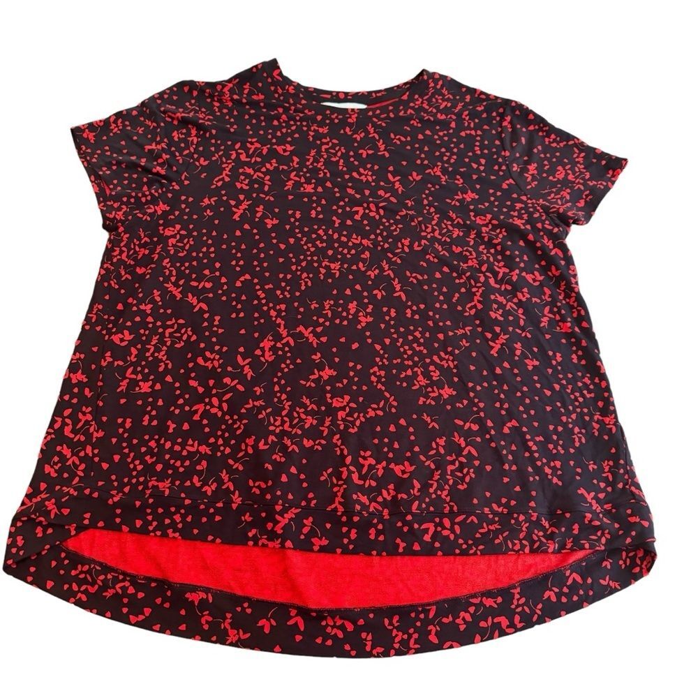 Liz Claiborne Womens Plus Crew Neck Short Sleeve T-Shirt Size XXL​